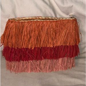 Marsala clutch NWT